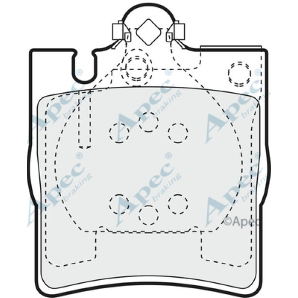 Apec Brake Pad image