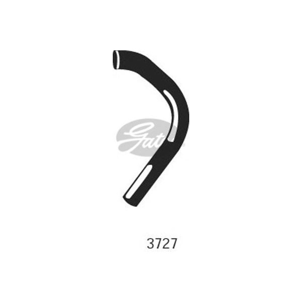 CURVED RADIATOR HOSE 315MMX30 image