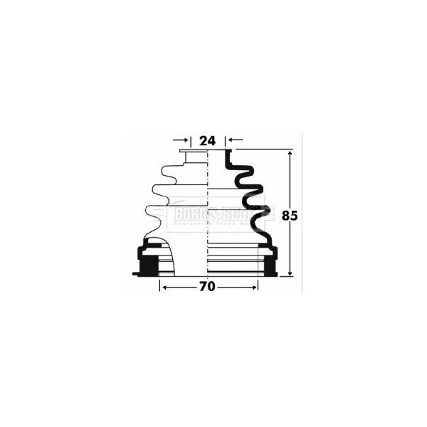 CV JOINT BOOT KIT image