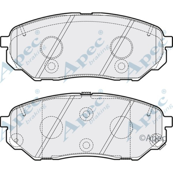 Apec Brake Pad image