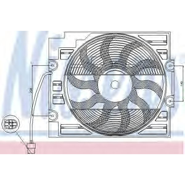 BMW 5 E39 AC-FAN 95- image