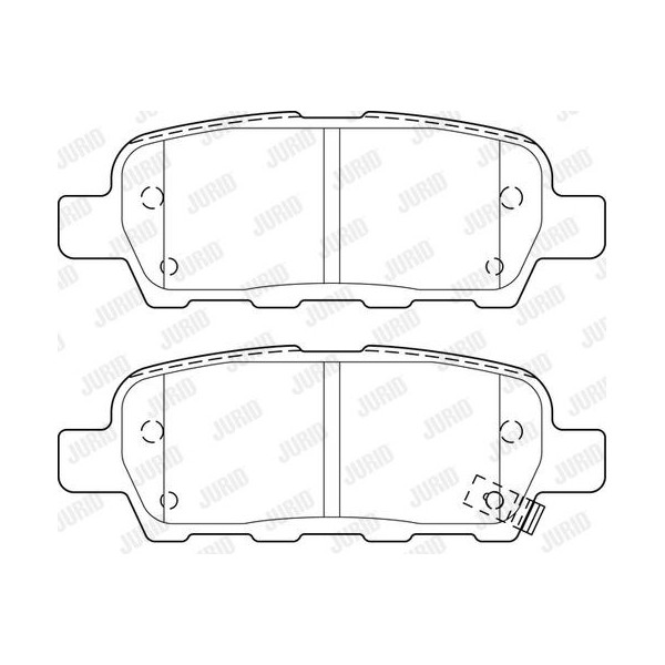 JURID BRAKE PAD image