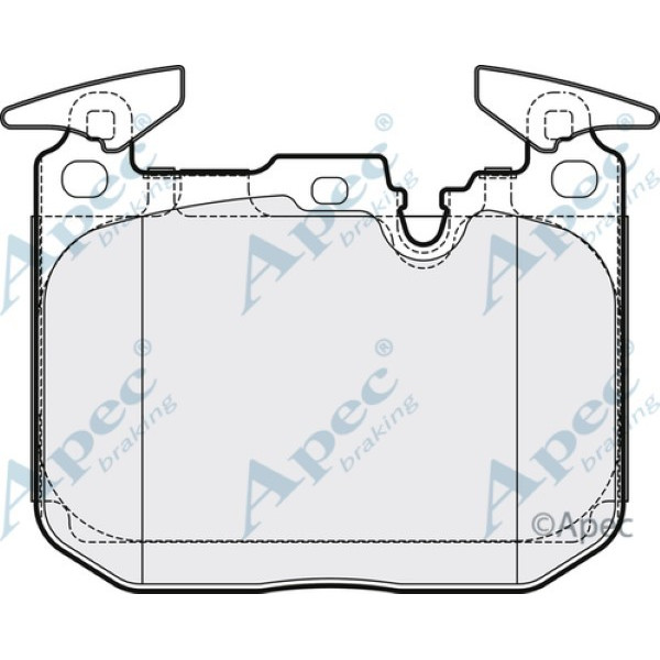 Apec Brake Pad image