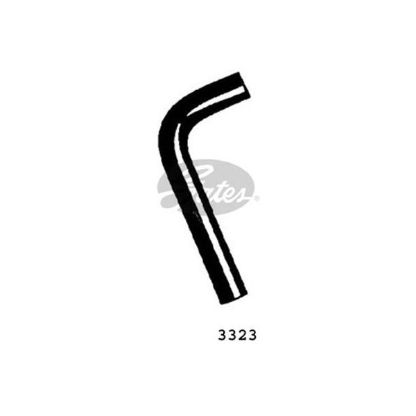 CURVED RADIATOR HOSE 300MMX32 image