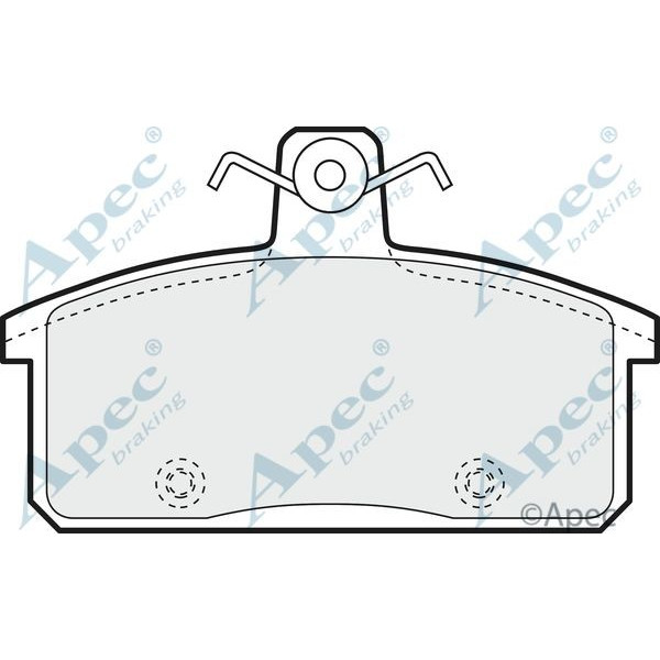 Apec Brake Pad image