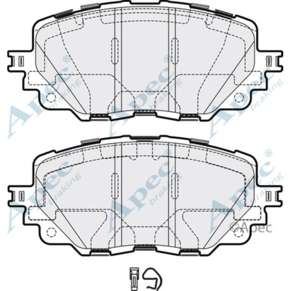 Apec Brake Pad image