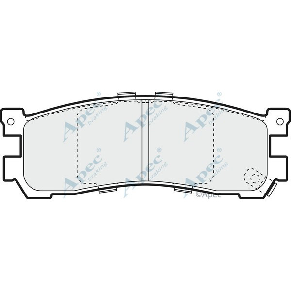 Apec Brake Pad image