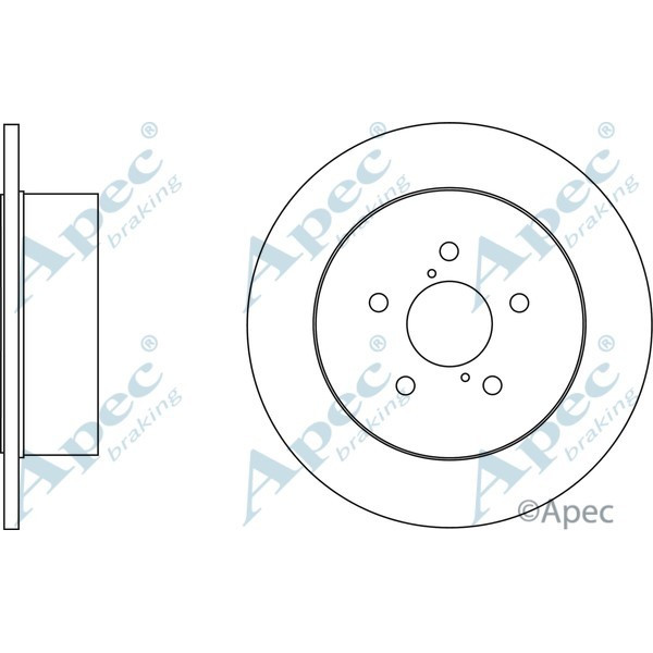 Apec Brake Disc image