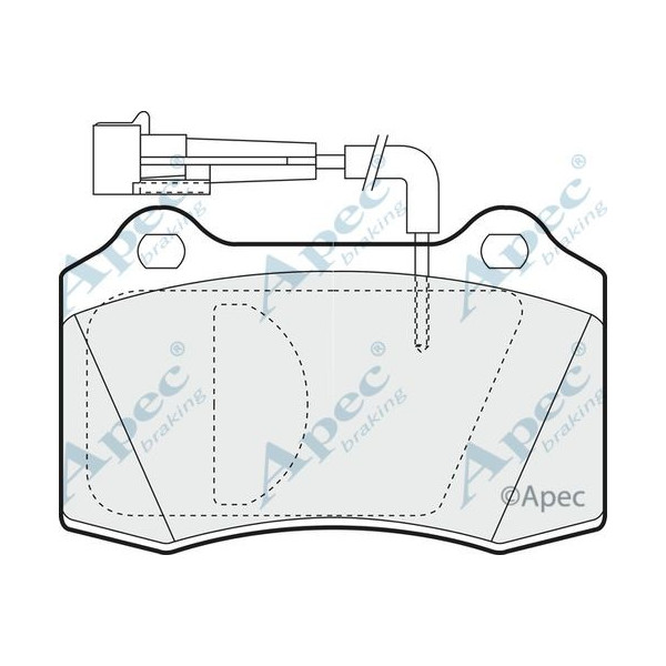 Apec Brake Pad image