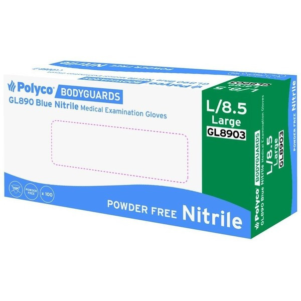 kirklands nitrile exam gloves