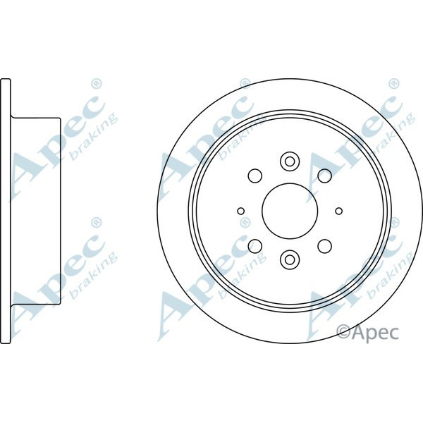 Brake Disc Single image