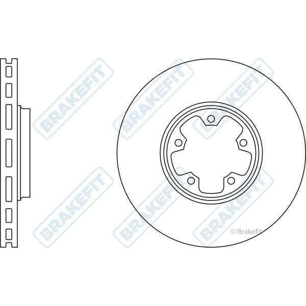 BrakeFit Disc Single image