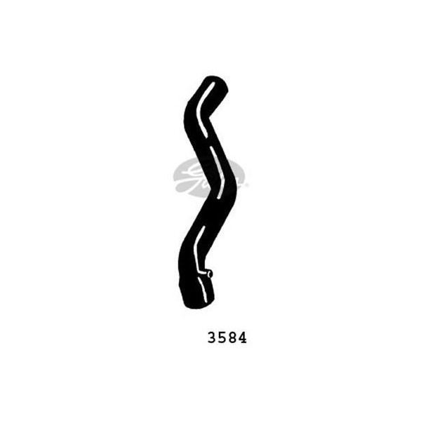 CURVED RADIATOR HOSE 350MMX31 image