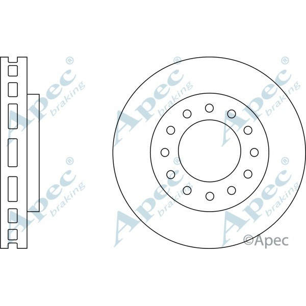 Apec Brake Disc image