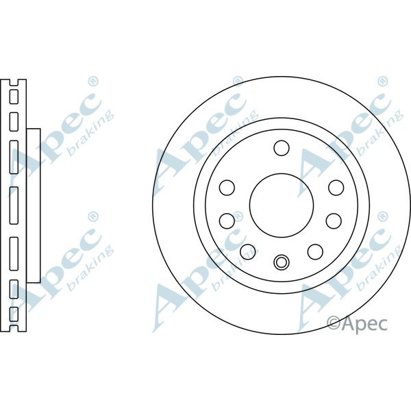 Apec Brake Disc image