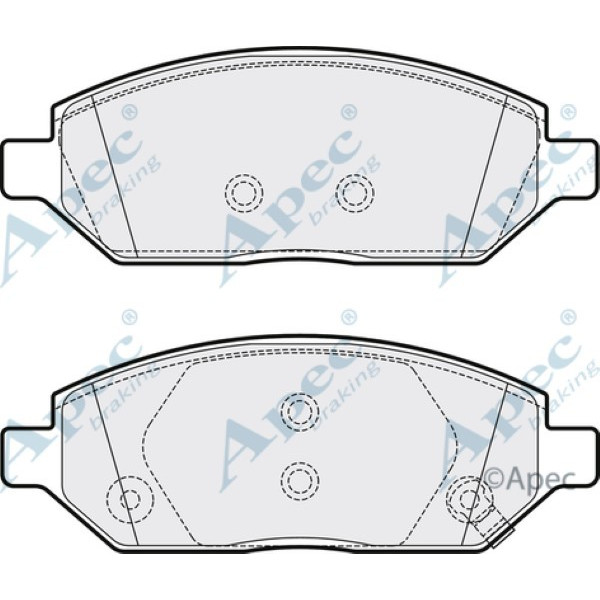 Apec Brake Pad image