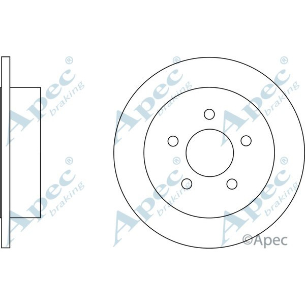 Apec Brake Disc image