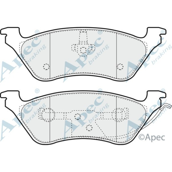 Apec Brake Pad image