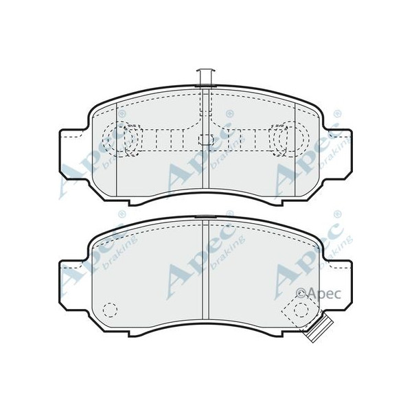 Apec Brake Pad image