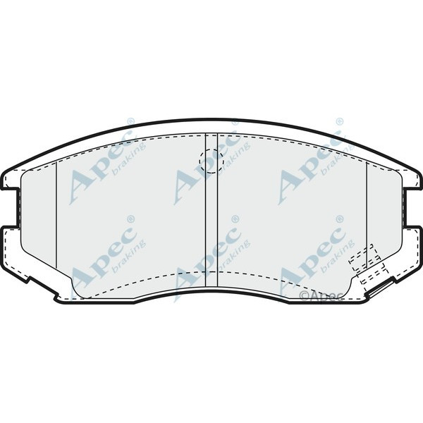 Apec Brake Pad image