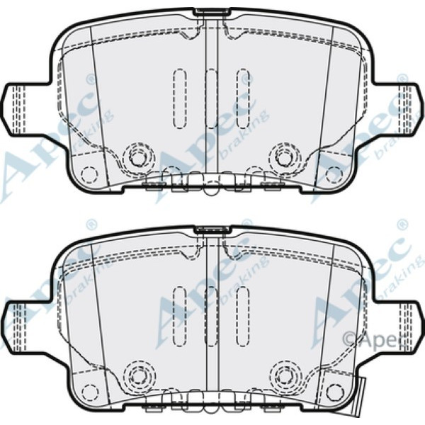 Apec Brake Pad image