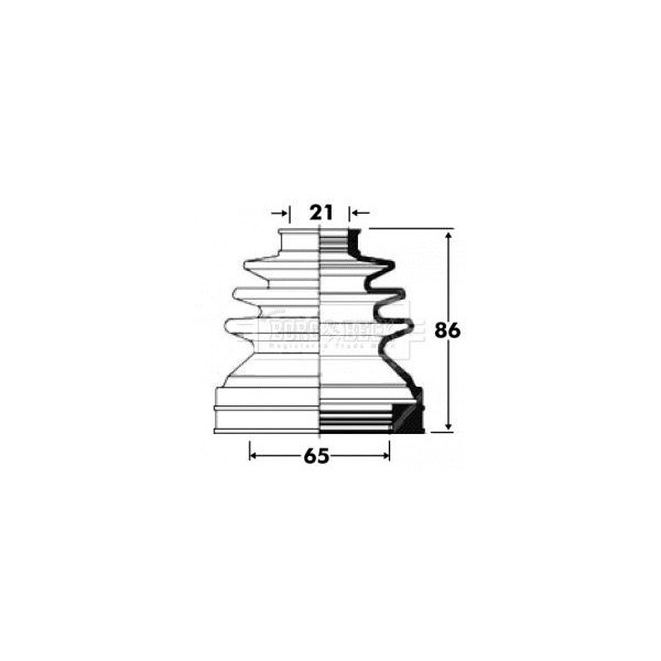 CV JOINT BOOT KIT image