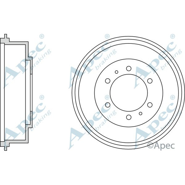 Apec Brake Drum image