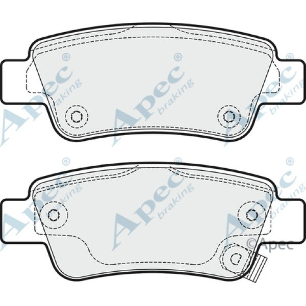 Apec Brake Pad image