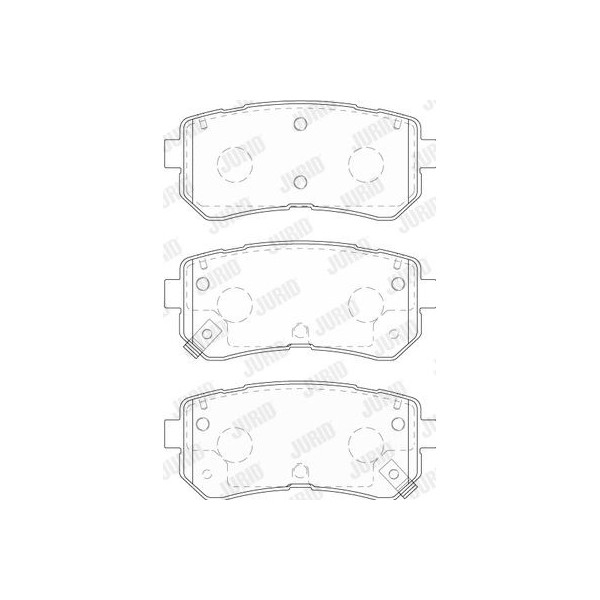 JURID BRAKE PAD image