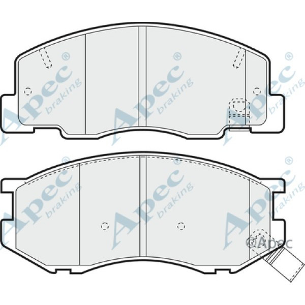 Apec Brake Pad image