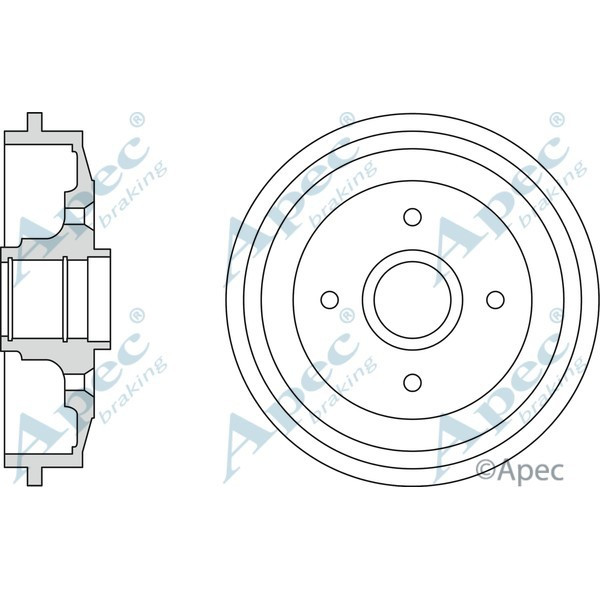 Apec Brake Drum image