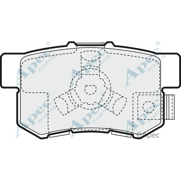 Apec Brake Pad image