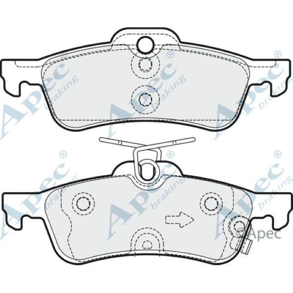 Apec Brake Pad image