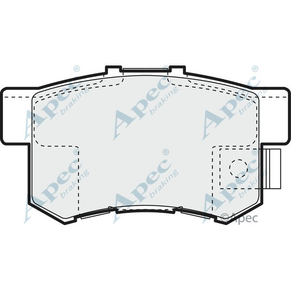 Apec Brake Pad image