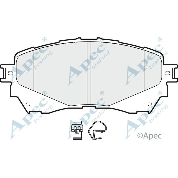 Apec Brake Pad image