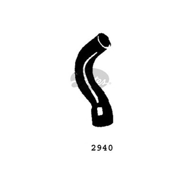 CURVED RADIATOR HOSE 180MMX32 image