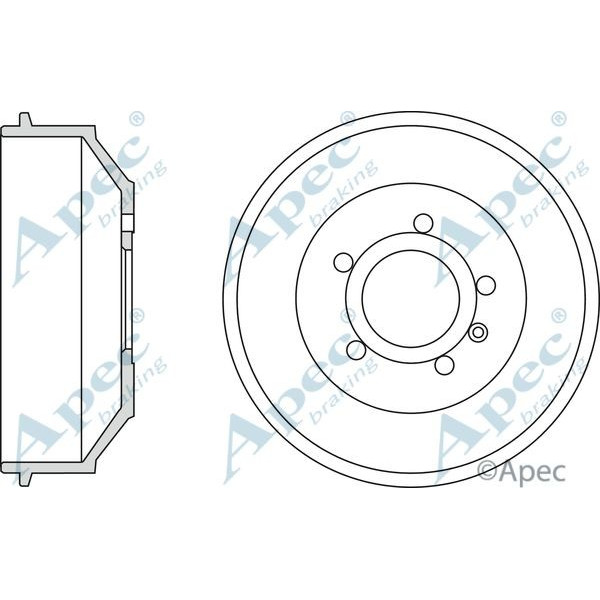 Apec Brake Drum image