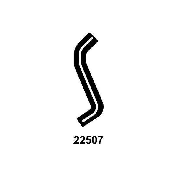 CURVED RADIATOR HOSE 300MMX30 image