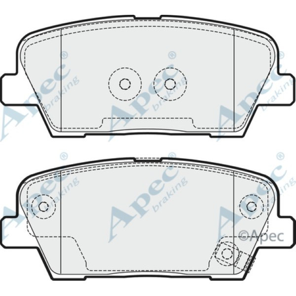 Apec Brake Pad image