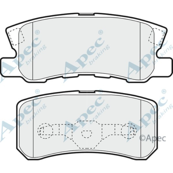 Apec Brake Pad image