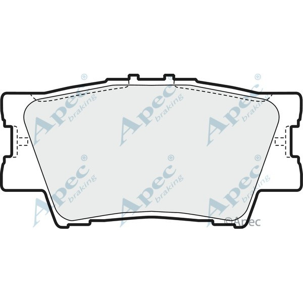 Apec Brake Pad image