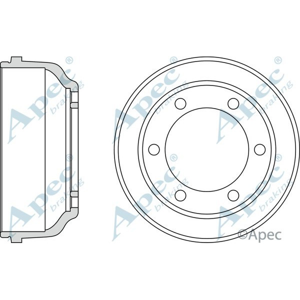 Apec Brake Drum image