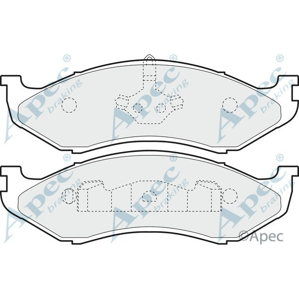 Apec Brake Pad image