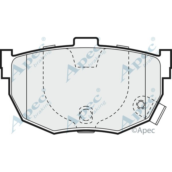 Apec Brake Pad image