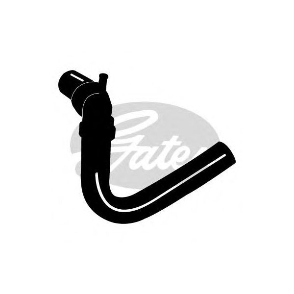 CURVED RADIATOR HOSE image