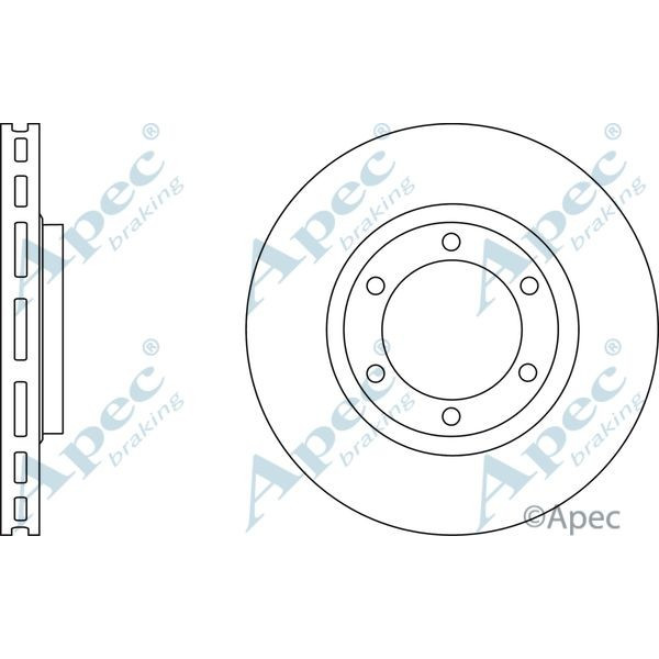 Apec Brake Disc image