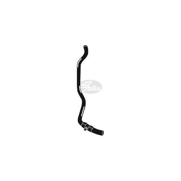 CURVED RADIATOR HOSE 610MMX25 image