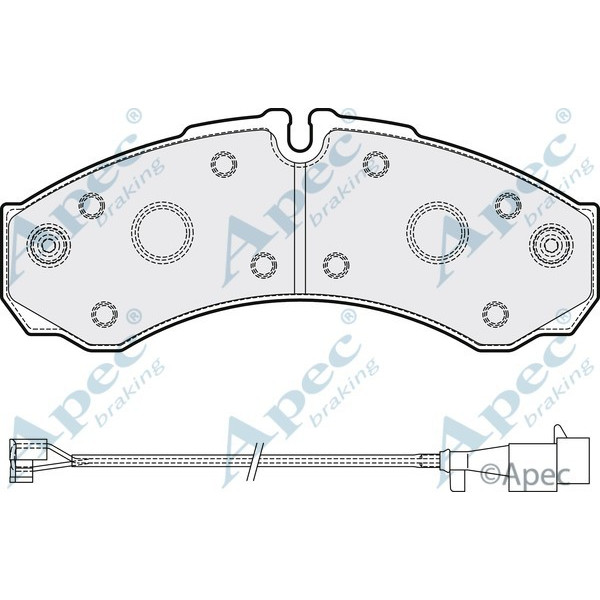 Apec Brake Pad image