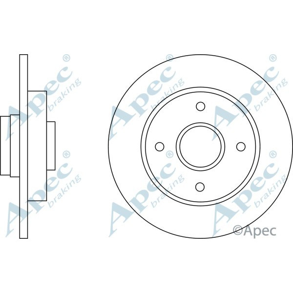 Apec Brake Disc image