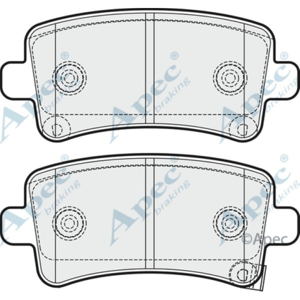 Apec Brake Pad image